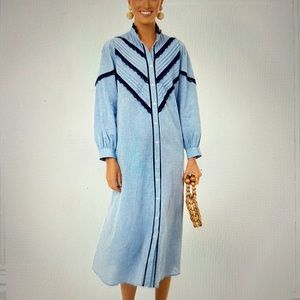 NWT Tuckernuck Pomander Place Jolene Chambrey Midi Dress